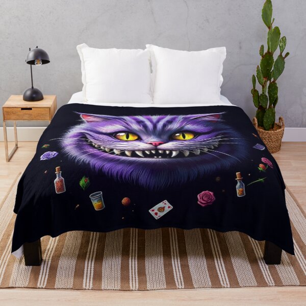 Item preview, The Cheshire Cat illustration designed and sold by Vintage Designs +.