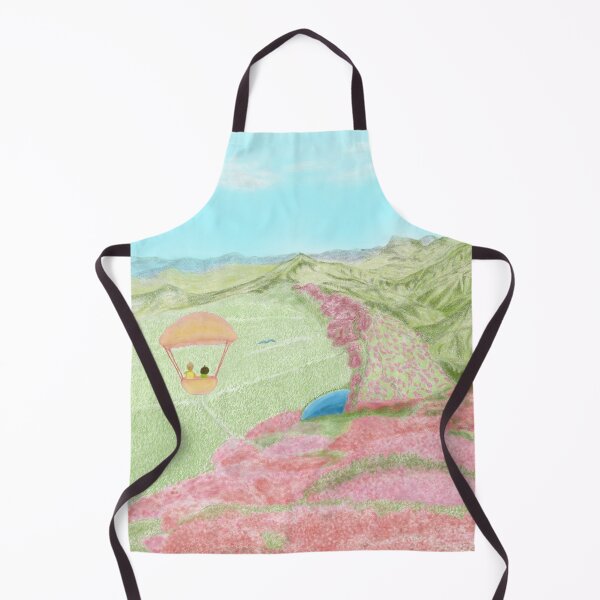 Item preview, Three friends on an adventure in flower mountains designed and sold by greenPQBstudio.