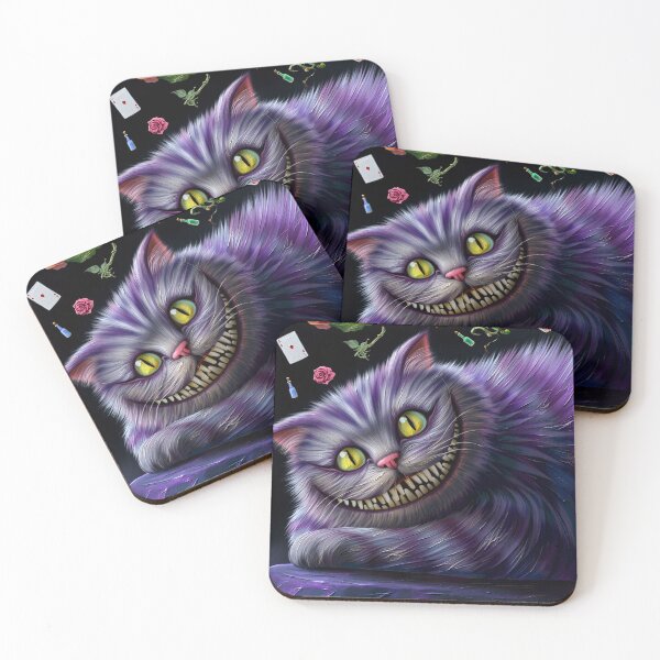 Item preview, The Cheshire Cat illustration designed and sold by Vintage Designs +.