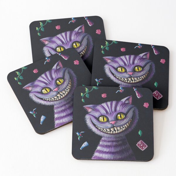 Item preview, The Cheshire Cat illustration designed and sold by Vintage Designs +.
