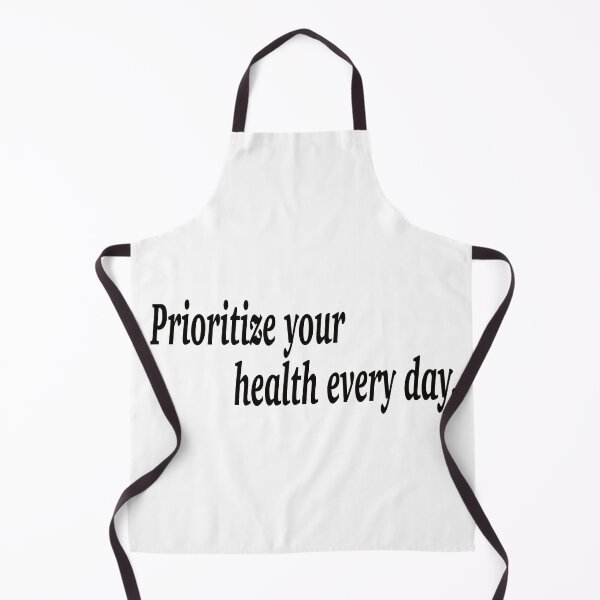 Item preview, Prioritize your health every day. designed and sold by fanzen69.