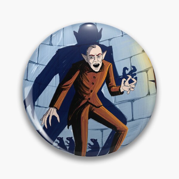 Item preview, Nosferatu the Vampire vintage style halloween illustration designed and sold by Vintage Designs +.