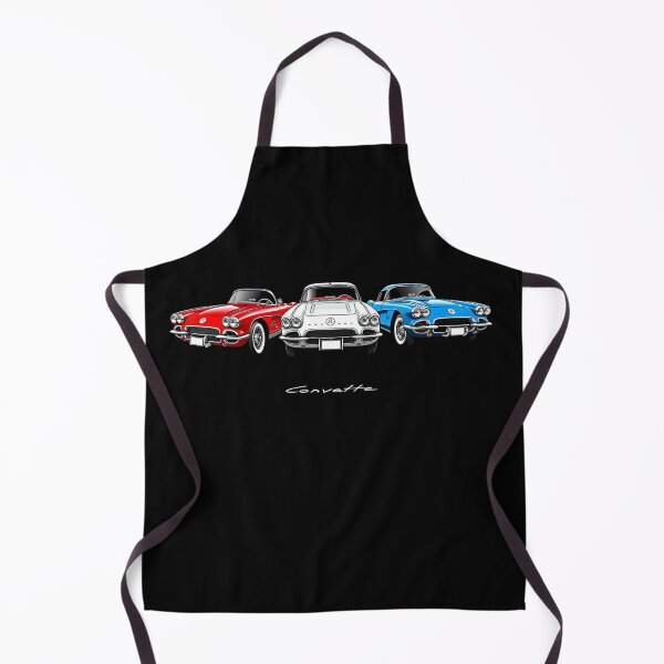 Item preview, 1961 Corvette Trio – Vintage Sports Car Art designed and sold by TheArtOfCar.