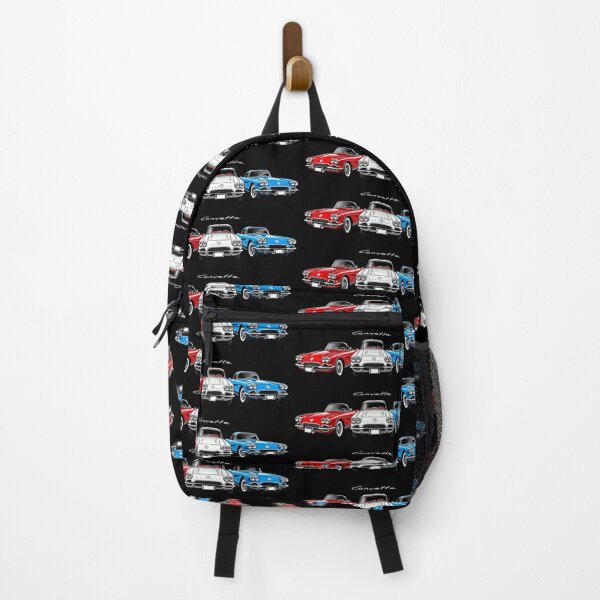 Item preview, 1961 Corvette Trio – Vintage Sports Car Art designed and sold by TheArtOfCar.