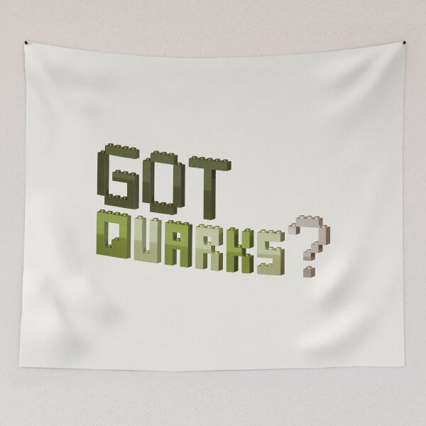 Item preview, 'GOT QUARKS?' brick puzzle 3D typography designed and sold by trepiu.