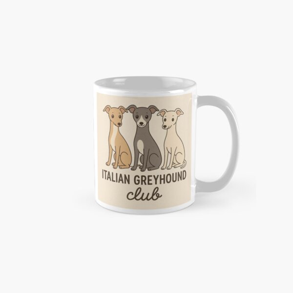 Item preview, Italian Greyhound Club designed and sold by Rebecca Tyler-Squires.