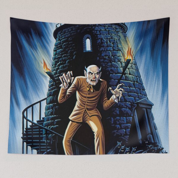 Item preview, Nosferatu the Vampire vintage style halloween illustration designed and sold by Vintage Designs +.