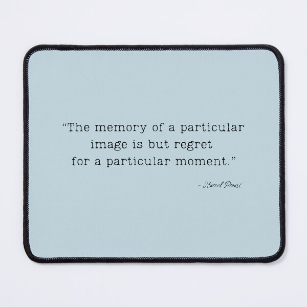 Item preview, A Quote about Time & Memory by Marcel Proust designed and sold by Poemit.