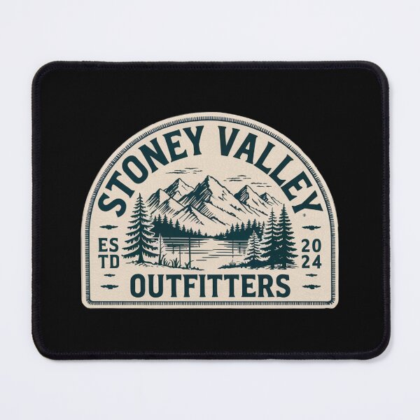 Item preview, Stoney Valley Outfitters – Mountain Wilderness Tee designed and sold by Ink & Circuit.