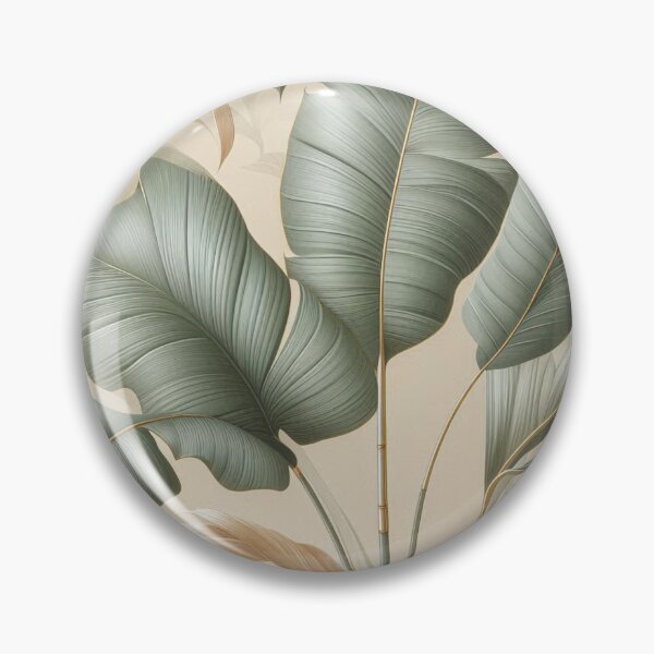 Item preview, Large exotic leaves with green tones designed and sold by Crisverona.