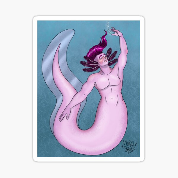 MerMay 2025 - Axolotl Sticker