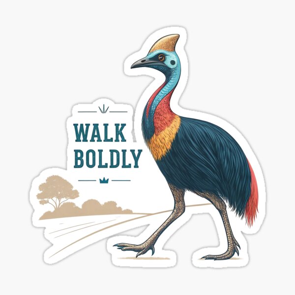 Item preview, WALK BOLDLY  designed and sold by WILDWEAR COLLECTION.