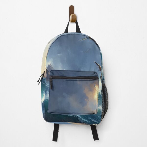 Item preview, A ship on the waves of a stormy sea art inspired by JMW Turner designed and sold by Vintage Designs +.