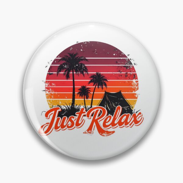 Item preview, Just Relax - Beach Camper Van with Palm Trees and Sunset Design designed and sold by Colorful-Garden.