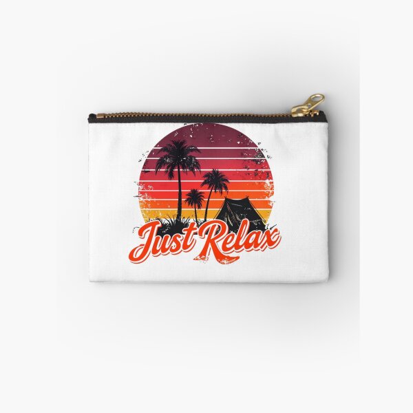 Item preview, Just Relax - Beach Camper Van with Palm Trees and Sunset Design designed and sold by Colorful-Garden.