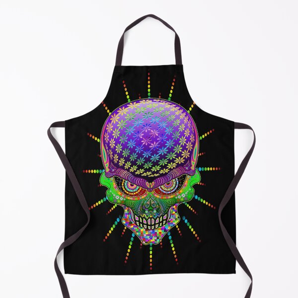Item preview, Crazy Skull Psychedelic Explosion designed and sold by BluedarkArt.