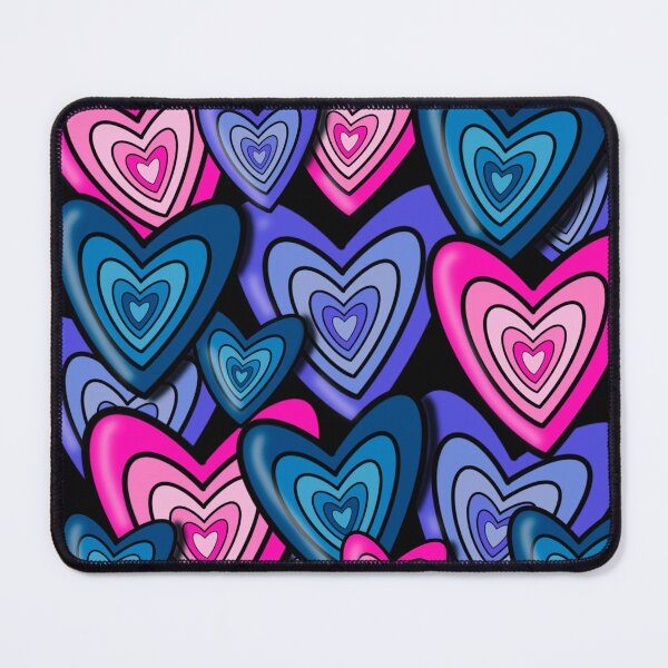 Item preview, Hearts Galore- Black Background  designed and sold by Script & Scribble .