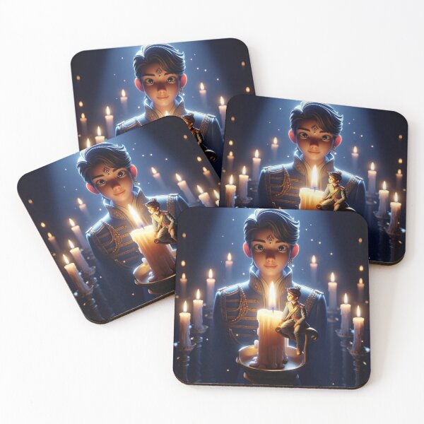 Item preview, Young Prince Portrait with Magical Candlelight designed and sold by choder61.