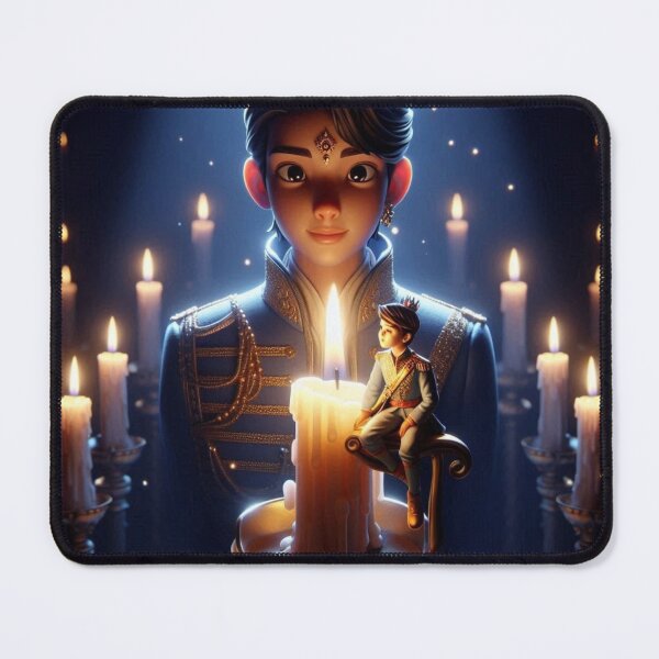 Item preview, Young Prince Portrait with Magical Candlelight designed and sold by choder61.