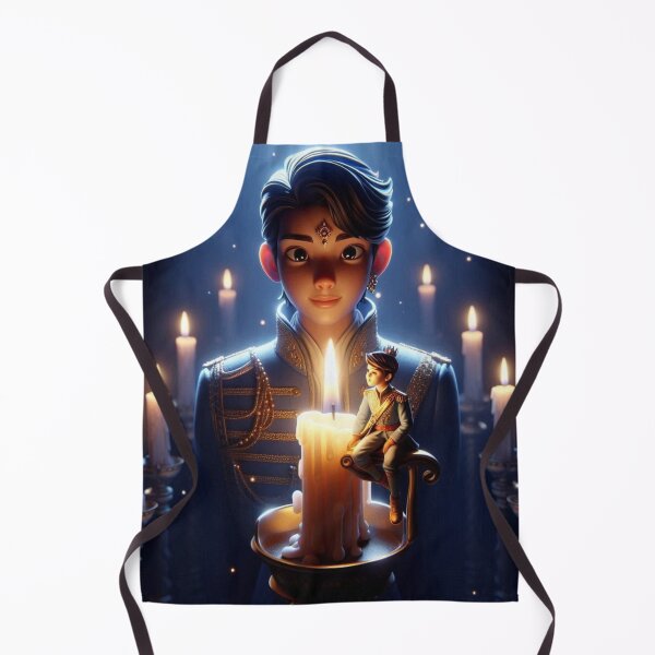 Item preview, Young Prince Portrait with Magical Candlelight designed and sold by choder61.