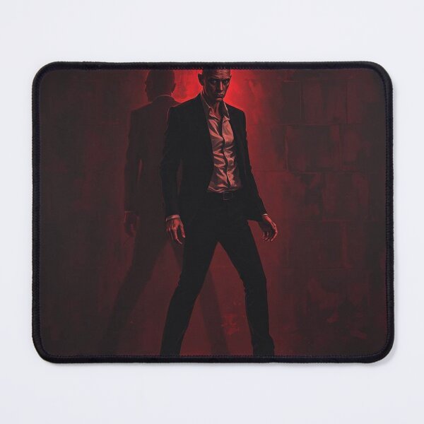 Item preview, Evil blood stained Vampire conceptual illustration Halloween art designed and sold by Vintage Designs +.