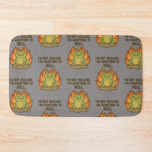 Item preview, Adapting to Hell (Frog Edition) designed and sold by TRIPHOX.STUDIO.