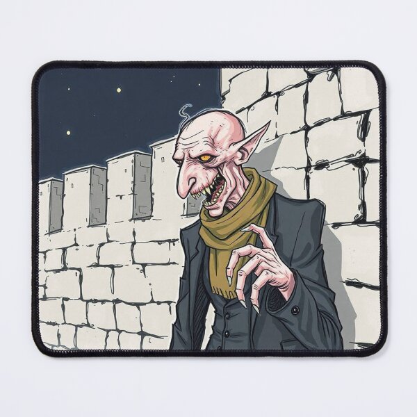 Item preview, Nosferatu lord of rats  the evil Vampire conceptual illustration Halloween art designed and sold by Vintage Designs +.