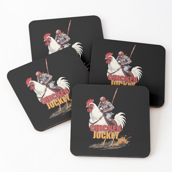 Item preview, Jockey Riding a Chicken  designed and sold by Opine.