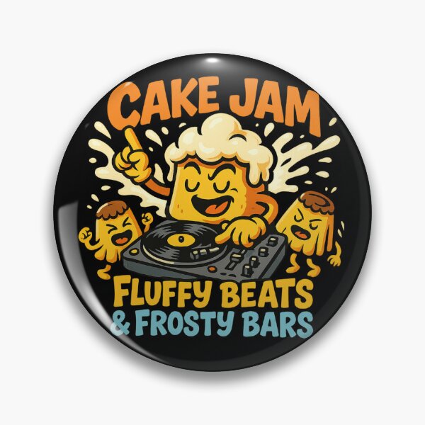 Item preview, Cake Jam – Fluffy Beats & Frosty Bars designed and sold by BENKUNG.