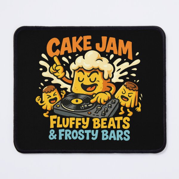 Item preview, Cake Jam – Fluffy Beats & Frosty Bars designed and sold by BENKUNG.