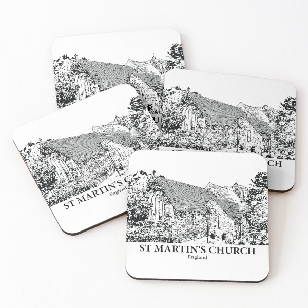 Item preview, St Martin's Church - England designed and sold by Lakeric Cityscapes.