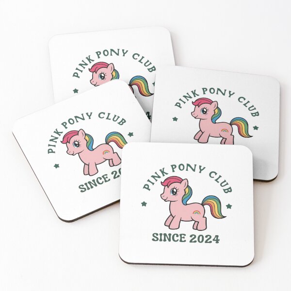 Item preview, pink pony club t-shirt, concert outfit, pop music sticker designed and sold by Bits & Bops Boutique.