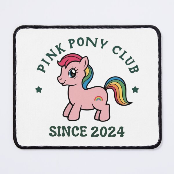 Item preview, pink pony club t-shirt, concert outfit, pop music sticker designed and sold by Bits & Bops Boutique.