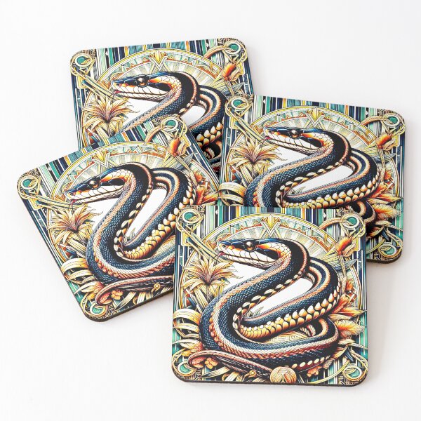 Item preview, Thamnophis sirtalis tetrataenia San Francisco garter snake designed and sold by Helios Be. Lavsh.