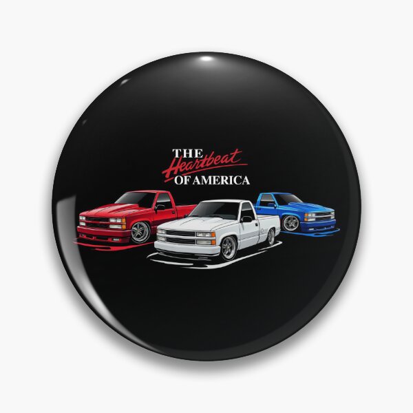 Item preview, Chevy C1500 Trio – Heartbeat of America designed and sold by TheArtOfCar.