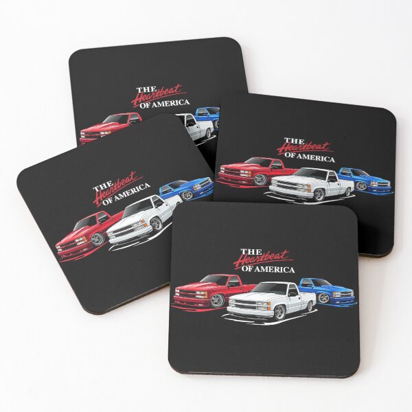 Item preview, Chevy C1500 Trio – Heartbeat of America designed and sold by TheArtOfCar.