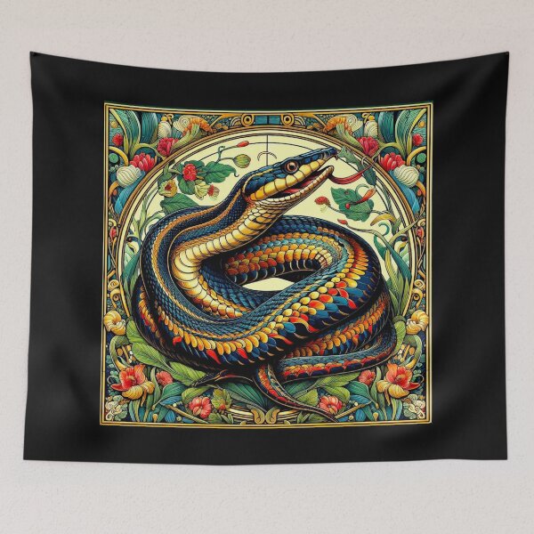 Item preview, Thamnophis sirtalis tetrataenia San Francisco garter snake#1 designed and sold by Helios Be. Lavsh.