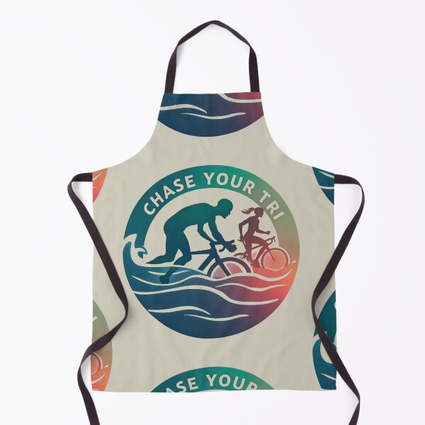 Item preview, Chase Your TRI – Bold Triathlon Motivation Design designed and sold by Triathlongram.