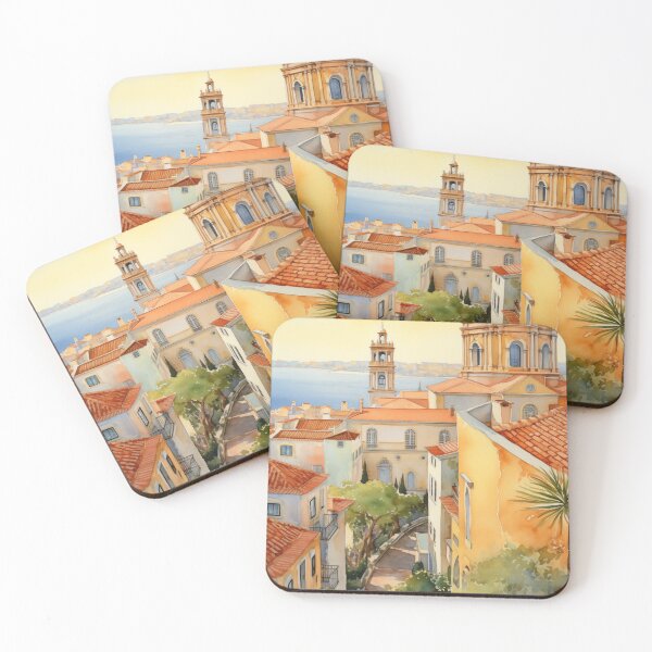 Item preview, Sunlit Streets and Seaside Views of Alfama, Lisbon designed and sold by Anuchartl.