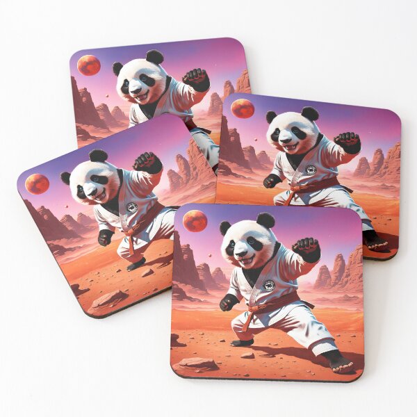 Item preview, Space Warrior Panda designed and sold by MOKAdesign.