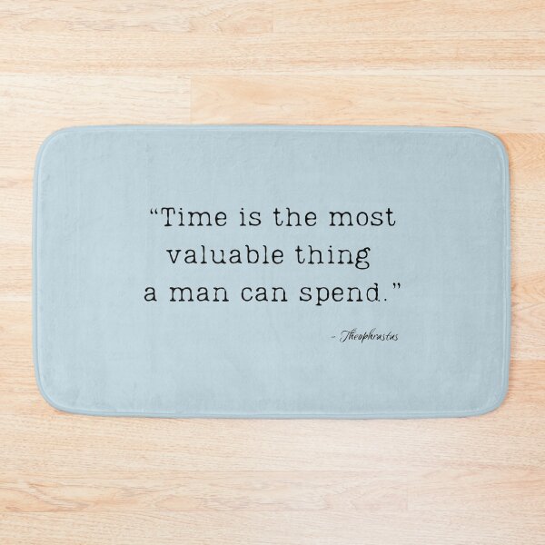 Item preview, A Quote about Time & Memory by Theophrastus designed and sold by Poemit.
