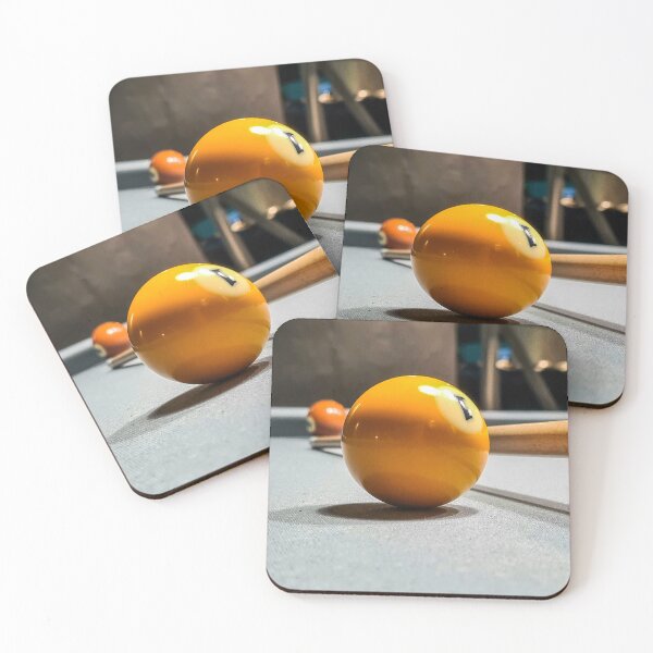 Item preview, Billiard balls on the table  designed and sold by bluerosesart37.