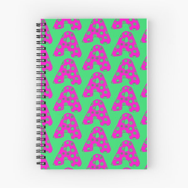 Item preview, Letter A with character in pink designed and sold by kulkaban.