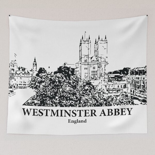 Item preview, Westminster Abbey - England designed and sold by Lakeric Cityscapes.