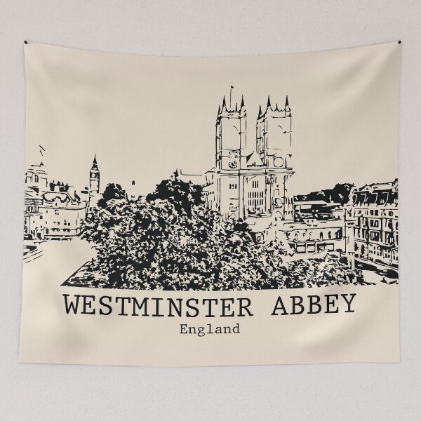 Artikelvorschau, Westminster Abbey - England entworfen und verkauft von Lakeric Cityscapes.