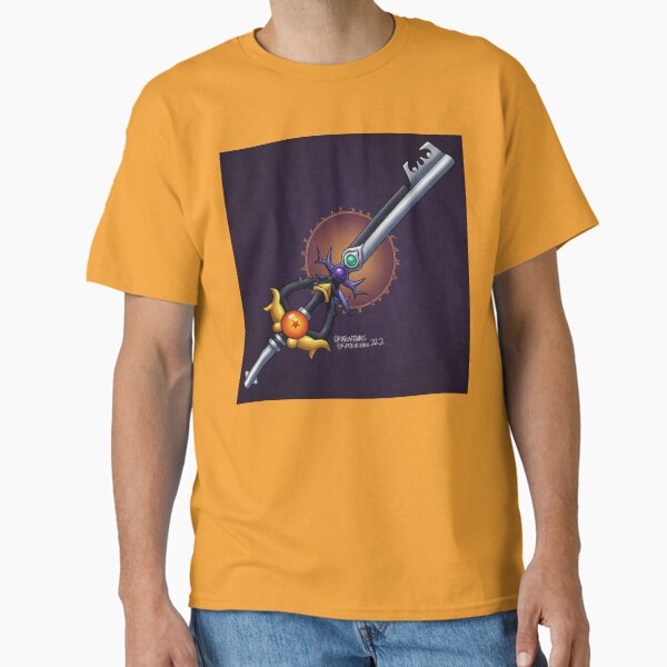Vista previa del artículo con la obra «Llave espada de Dragon Ball», diseñado y vendido por Black Saiyan Magician's Merchandise.
