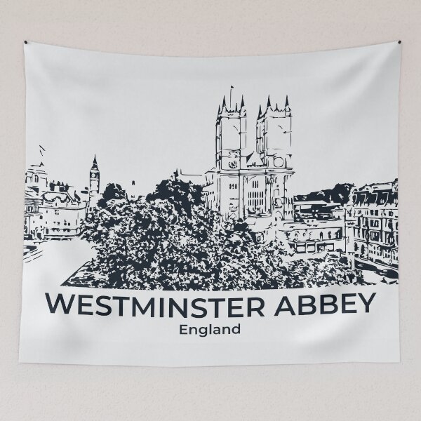 Item preview, Westminster Abbey - England designed and sold by Lakeric Cityscapes.