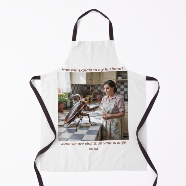 Item preview, A housewife chatting with a concerned roach! designed and sold by Jamesk82.