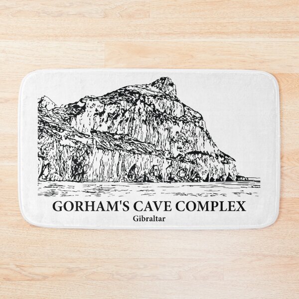 Item preview, Gorham's Cave Complex - Gibraltar designed and sold by Lakeric Cityscapes.
