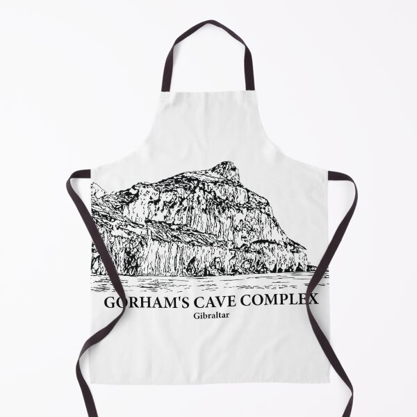 Item preview, Gorham's Cave Complex - Gibraltar designed and sold by Lakeric Cityscapes.